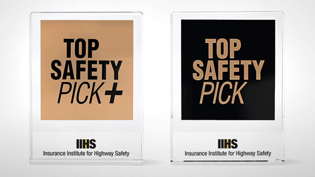 IIHS Top safety pick awards